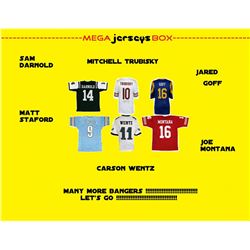 WSD "Mega Jersey Box" Mystery Box - Autographed Football Jersey Series