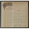 Image 1 : Charles Comiskey Signed Letter (JSA LOA)