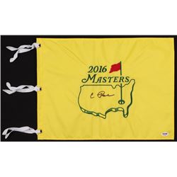 Condoleezza Rice Signed 2016 Masters Golf Pin Flag (PSA COA)