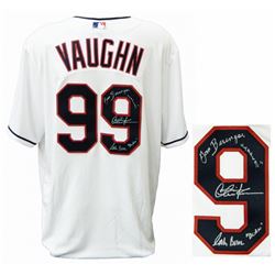 Charlie Sheen, Tom Berenger  Corbin Bernsen Signed "Major League" Clevland Indians Jersey Inscribed 
