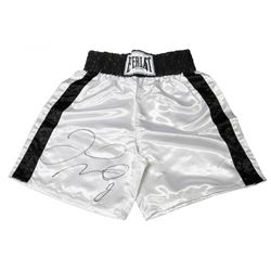 Floyd Mayweather Jr. Signed Everlast Boxing Trunks (Schwartz COA)