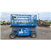 Image 2 : 2012 Genie GS2669 Rough-Terrain Scissor Lift, 26-Ft Platform Ht, 1454 Hrs, (Runs & Works - See Video