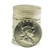 Image 1 : Roll of (20) Brilliant Uncirculated 1963-D Franklin Half Dollar Coins