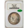 Image 1 : 1881-S $1 Morgan Silver Dollar Coin NGC MS66 CAC Nice Toning