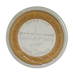 .999 Silver Harold's Club Reno, Nevada $10 Casino Limited Edition Gaming Token