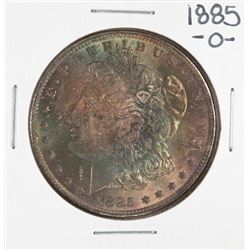 1885-O $1 Morgan Silver Dollar Coin Amazing Toning