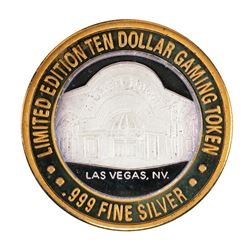 .999 Silver Golden Nugget Las Vegas $10 Limited Edition Casino Gaming Token