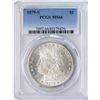 Image 1 : 1879-S $1 Morgan Silver Dollar Coin PCGS MS66 AMAZING TONING