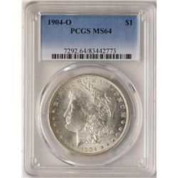 1904-O $1 Morgan Silver Dollar Coin PCGS MS64