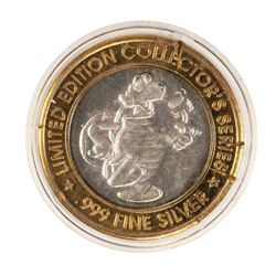 .999 Fine Silver St. Croix Casino $10 Limited Edition Gaming Token
