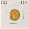 Image 1 : 1927 $2 1/2 Indian Head Quarter Eagle Gold Coin