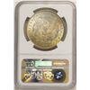 Image 2 : 1887 $1 Morgan Silver Dollar Coin NGC MS64 Amazing Reverse Toning
