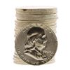 Image 1 : Roll of (20) Brilliant Uncirculated 1959 Franklin Half Dollar Coins
