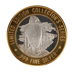 .999 Fine Silver Grand Casino $10 Limited Edition Collector's Series Gaming Token