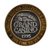 Image 2 : .999 Fine Silver Grand Casino $10 Limited Edition Collector's Series Gaming Token