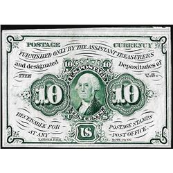 July 17, 1862 Ten Cent First Issue Fractional Note