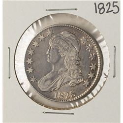 1825 Capped Bust Half Dollar Coin