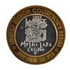 Image 2 : .999 Fine Silver Mystic Lake Casino $10 Limited Edition Gaming Token