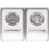 Image 2 : Lot of 1959 & 1960 Franklin Half Dollar Coins NGC PF66