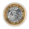 Image 2 : .999 Silver Circus Circus $10 Casino Limited Edition Gaming Token