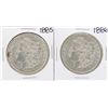 Image 1 : Lot of 1885-1886 $1 Morgan Silver Dollar Coins