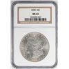 Image 1 : 1898 $1 Morgan Silver Dollar Coin NGC MS63
