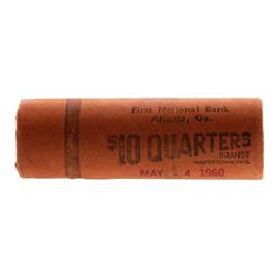 Roll of (40) Brilliant Uncirculated 1959-D Washington Quarter Coins