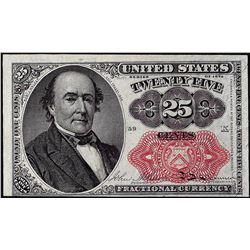 1874 Twenty Five Cents Fifth Issue Fractional Currency Note