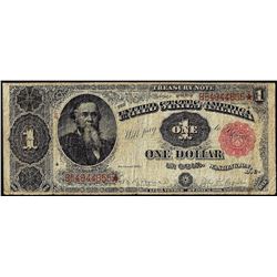1891 $1 Treasury Note