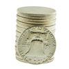 Image 2 : Roll of (20) Brilliant Uncirculated 1954 Franklin Half Dollar Coins