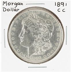 1891-CC $1 Morgan Silver Dollar Coin