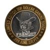 Image 1 : .999 Fine Silver Sam Boyd's Fremont Las Vegas, NV $10 Limited Edition Gaming Token