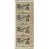Image 1 : Uncut Sheet of (4) State of Louisiana Baby Bond Obsolete Notes
