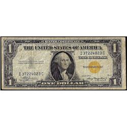 1935A $1 North Africa WWII Emergency Issue Silver Certificate Note