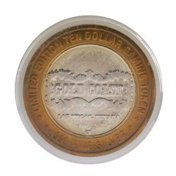 .999 Fine Silver Gold Coast Las Vegas $10 Casino Limited Edition Gaming Token
