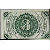 Image 2 : March 3, 1863 Three Cents Third Issue Fractional Currency Note