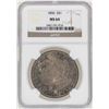 Image 1 : 1896 $1 Morgan Silver Dollar Coin NGC MS64