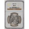 Image 1 : 1889-S $1 Morgan Silver Dollar Coin NGC MS63