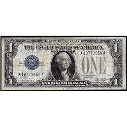 1928A $1 Funnyback Silver Certificate STAR Note
