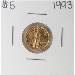 1993 $5 American Gold Eagle Coin