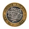 Image 1 : .999 Silver Ballys Las Vegas $10 Casino Limited Edition Gaming Token