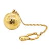 Image 2 : 14KT Yellow Gold Key Fob with Attached 18KT Yellow Gold Globe