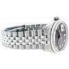 Image 3 : Rolex Mens Stainless Rhodium Diamond 36MM Datejust Wristwatch