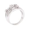 Image 4 : 14KT White Gold 1.00 ctw Diamond Ring