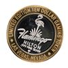 Image 1 : .999 Silver Flamingo Las Vegas $10 Casino Limited Edition Gaming Token