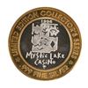 Image 2 : .999 Fine Silver Mystic Lake Casino $10 Limited Edition Gaming Token