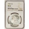 Image 1 : 1904-O $1 Morgan Silver Dollar Coin NGC MS64