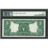 Image 2 : 1899 $5 Indian Chief Silver Certificate Note Fr.280m PMG Extremely Fine 45