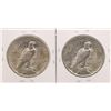 Image 2 : Lot of (2) 1924 $1 Peace Silver Dollar Coins