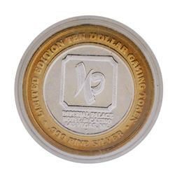 .999 Silver Imperial Palace Hotel & Casino Las Vegas $10 Limited Edition Gaming Token